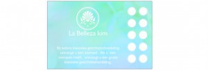 klantenkaart La Belleza Kim